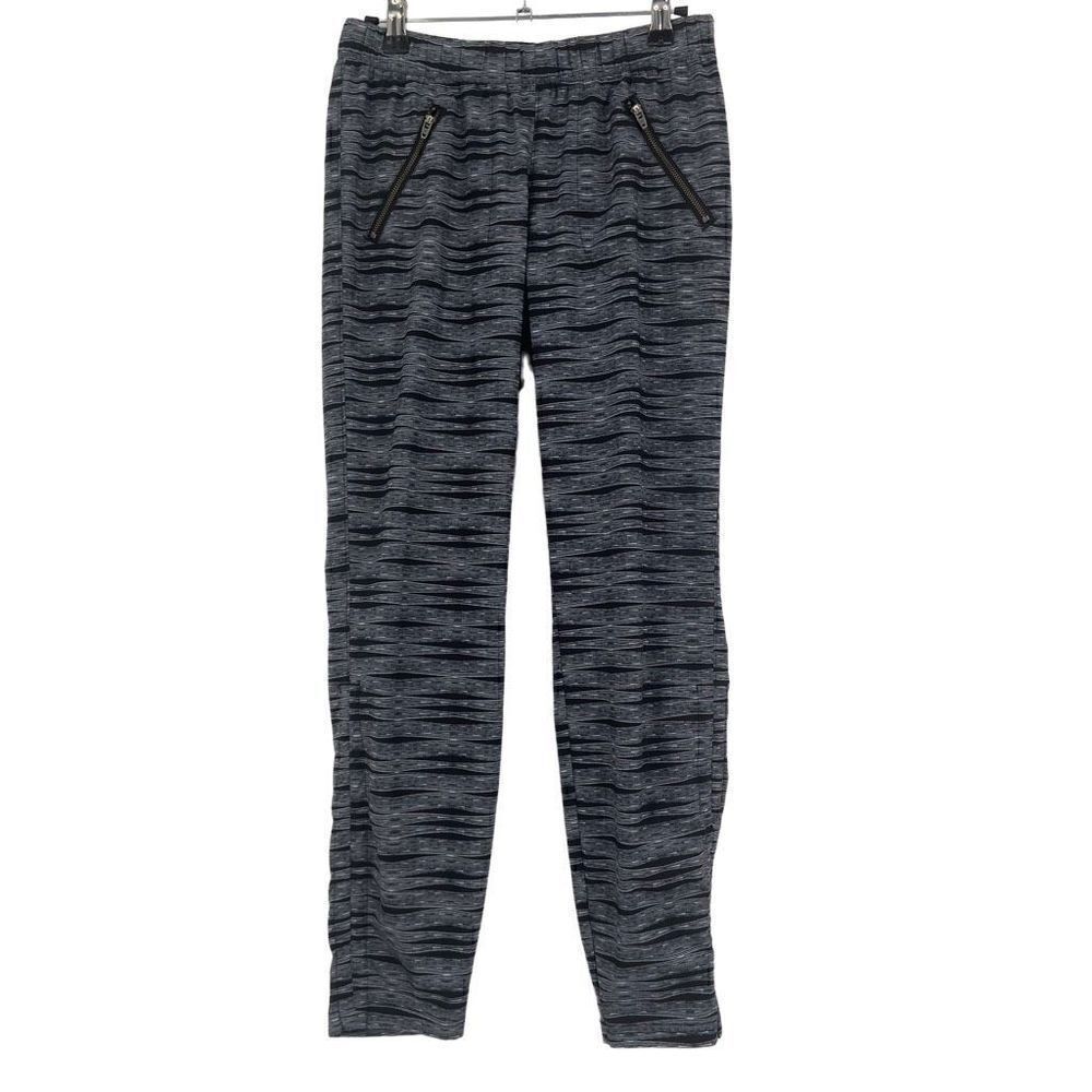 Athleta‎ Ariel Aspire Joggers Ankle Pants Black/White Size 2